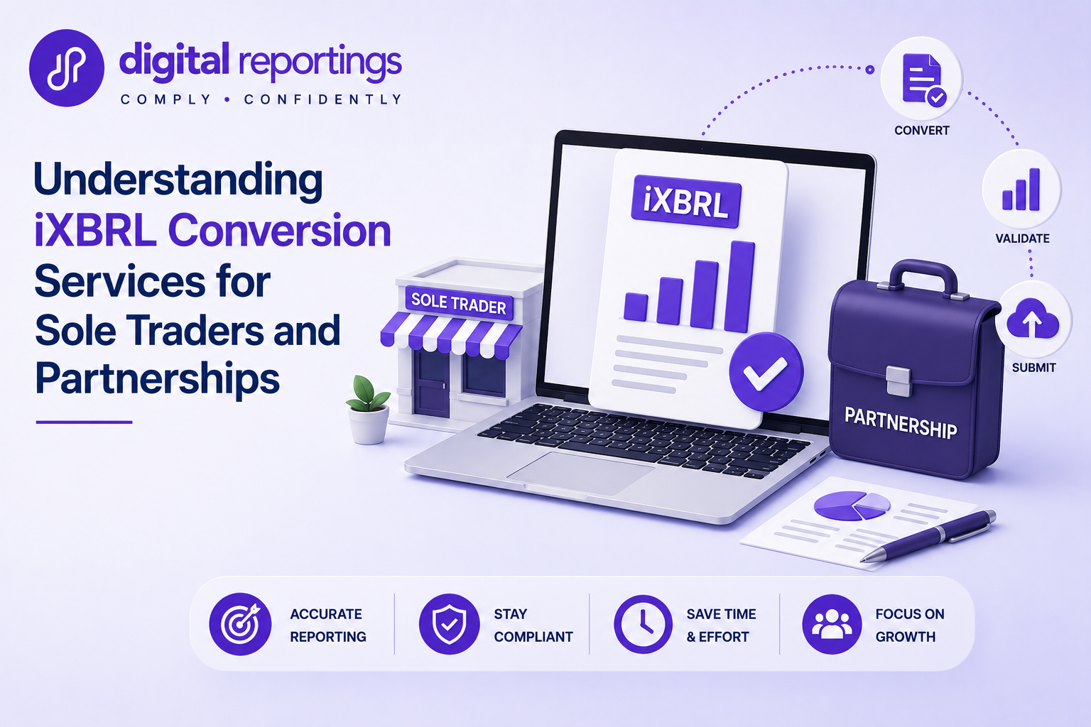 Understanding iXBRL Conversion Services for Sole Traders and Partnerships
